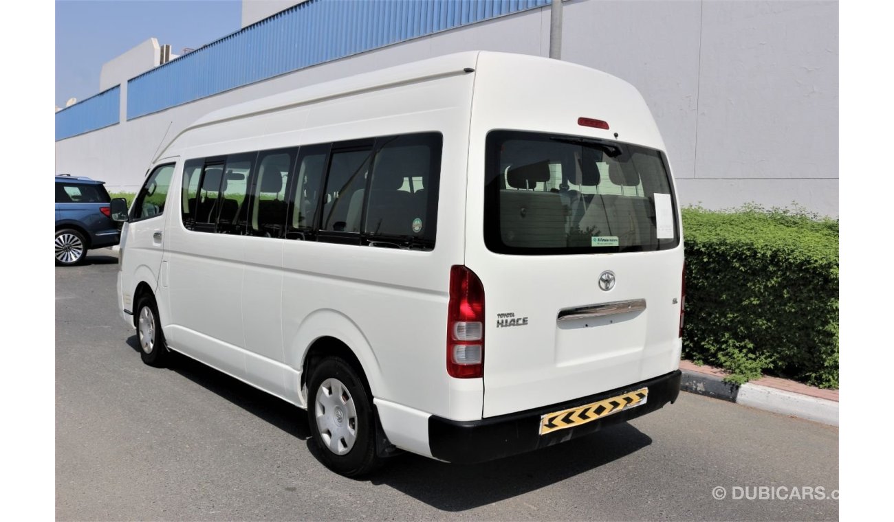 Toyota Hiace GL - High Roof LWB HIGH ROOF 15 PASSENGER