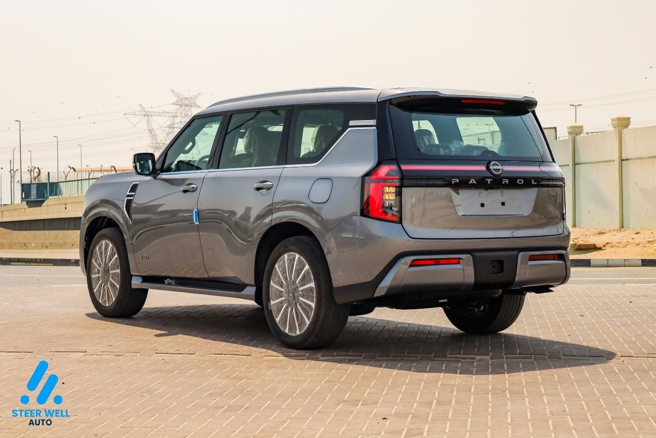 Nissan Patrol LE PLATINUM CITY 2026 | GCC | 3.5L V6 | AWD | 9AT | Red Interior | Height Control | Export only