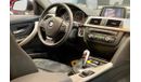 بي أم دبليو 320 2015 BMW 320i, Warranty, Service History, Low KMs, GCC