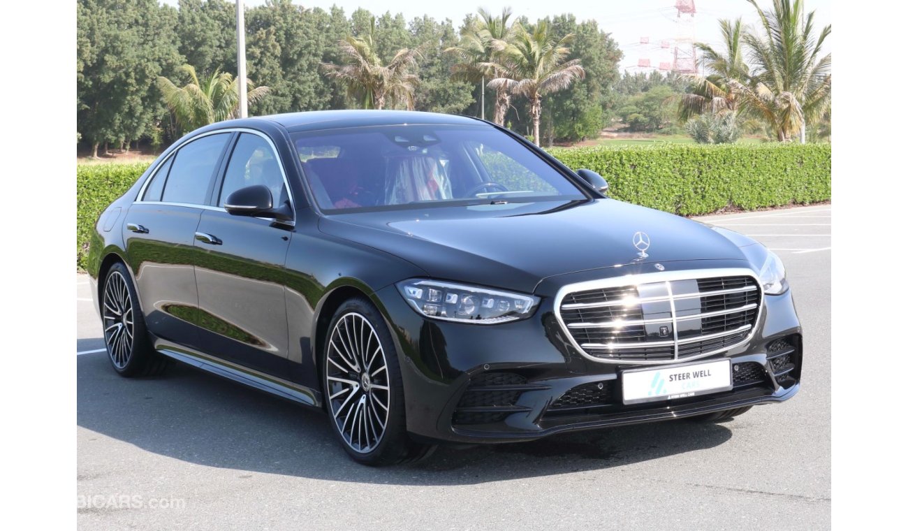 مرسيدس بنز S 500 2021 4M AMG WITH GCC SPECS  5 YEARS WARRANTY AND SERVICE CONTRACT