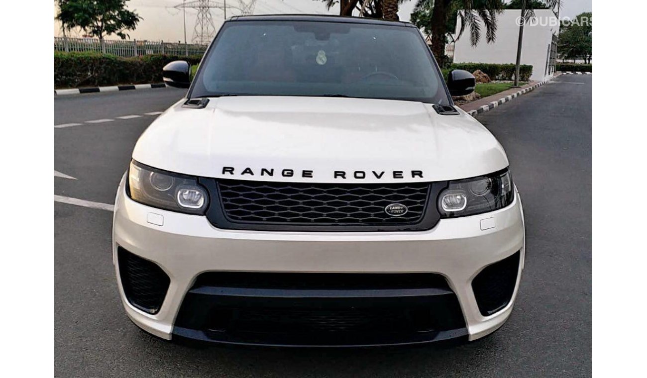 Land Rover Range Rover Sport HSE With SVR Kit Black Color (White Foil) - 6 Cylinder