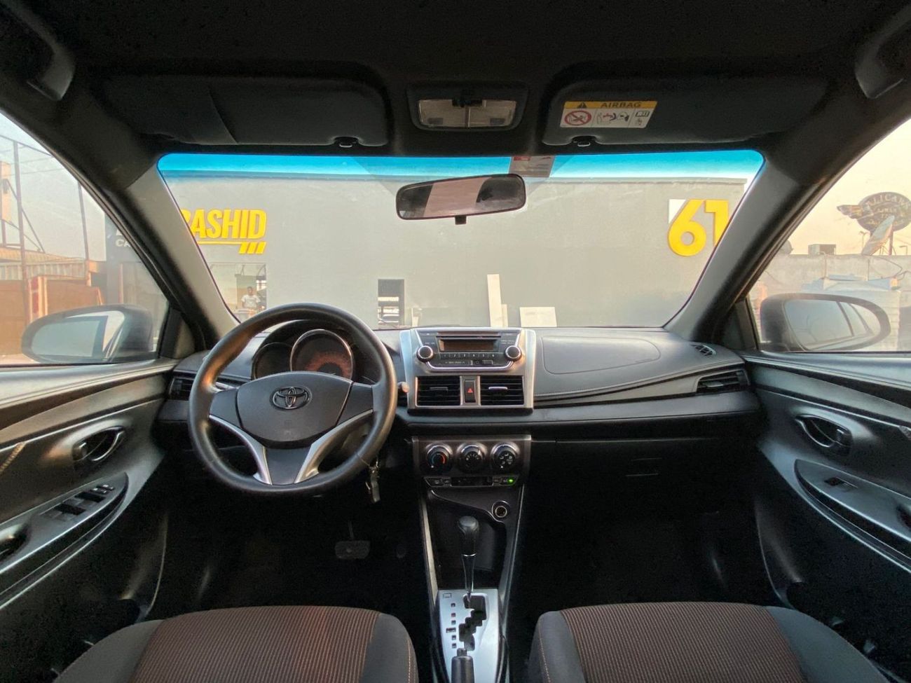 Toyota Yaris TOYOTA YARIS SE MODEL : 2016 MILEAGE : 129,000 K/M PRICE : 27,000 DIRHAMS GULF SPECIFICATIONS Withou