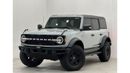 فورد برونكو 2022 Ford Bronco Wildtrak Sasquatch, August 2028 Ford Warranty + Service Pack, Full Options, GCC