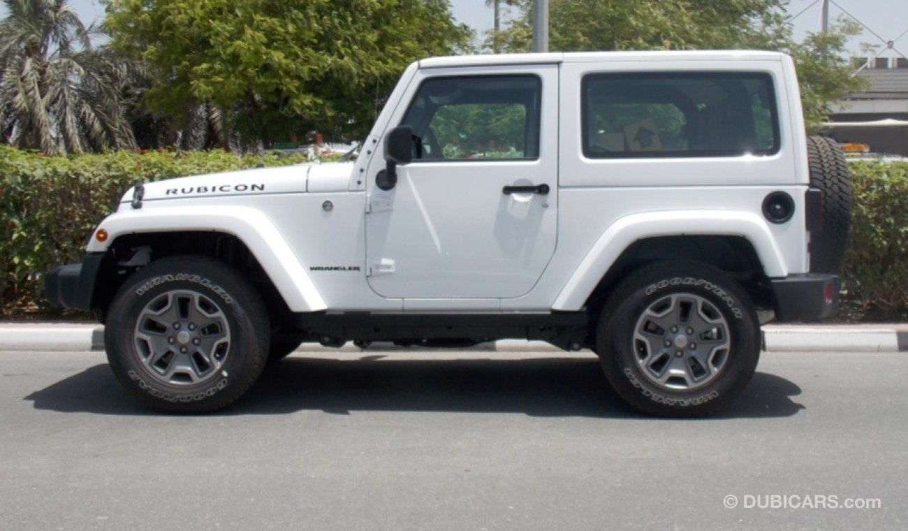 Jeep Wrangler Brand New 2016 JEEP WRANGLER RUBICON GCC 3YRS/60000KM WNTY AT The Dealer