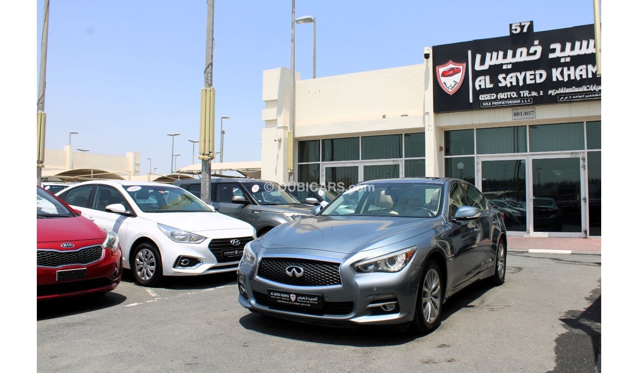 Infiniti Q50 GCC - ACCIDENTS FREE - FULL OPTION - 2.0 TWIN TURBO