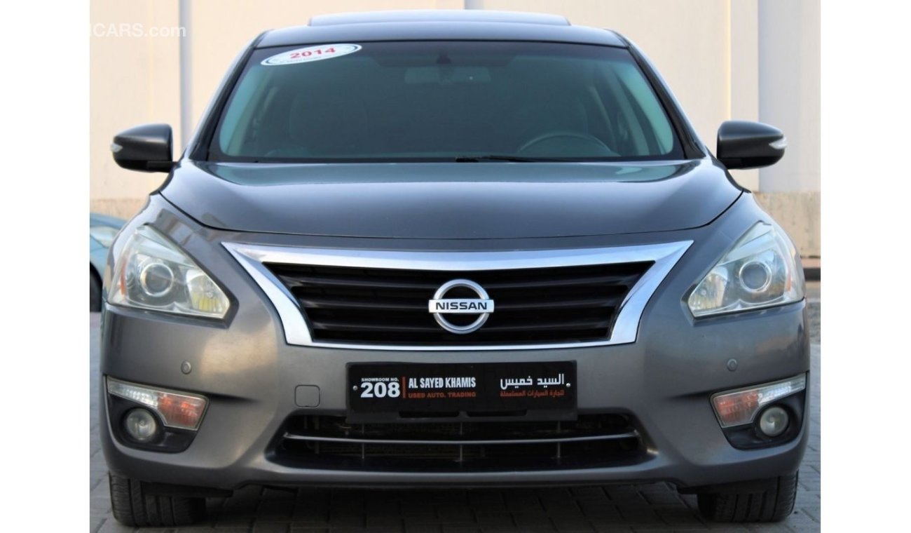 Nissan Altima SL SL SL Nissan Altima 2014 GCC, full option, in excellent condition, without accidents, very clean 