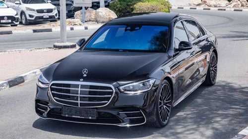 Mercedes Benz S500 4MATIC L 4.0L AMG | GCC Specs | 2024 | For Local Registration +10%