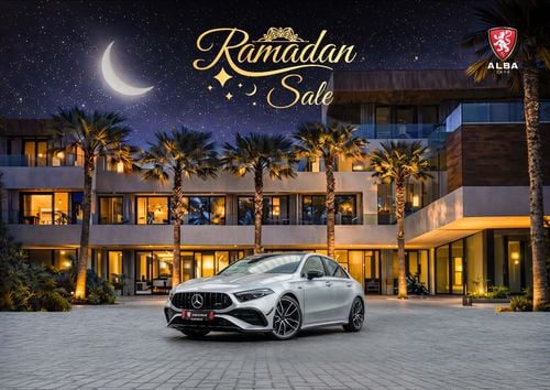 مرسيدس بنز A 35 AMG A35 AMG Aero-Dynamic | 3,721 P.M | 0% Downpayment | A35 AMG AERODYNAMIC | WARRANTY! | Ramadan Offer!