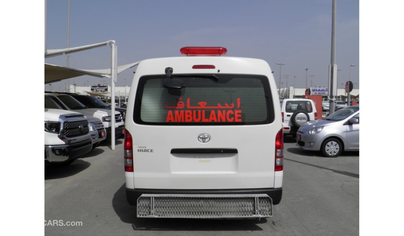 Toyota Hiace 2015 hiace mid roof ambulance Ref#192 (FINAL PRICE)