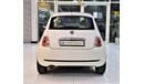 Fiat 500 AMAZING Fiat 500 2010 Model!! White Color! GCC Specs.