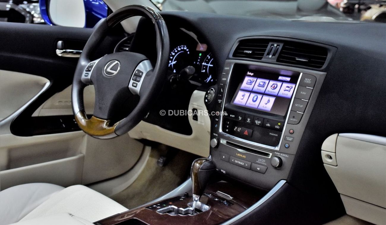 Lexus IS300 EXCELLENT DEAL for our Lexus IS 300C ( 2013 Model ) in Blue Color GCC Specs