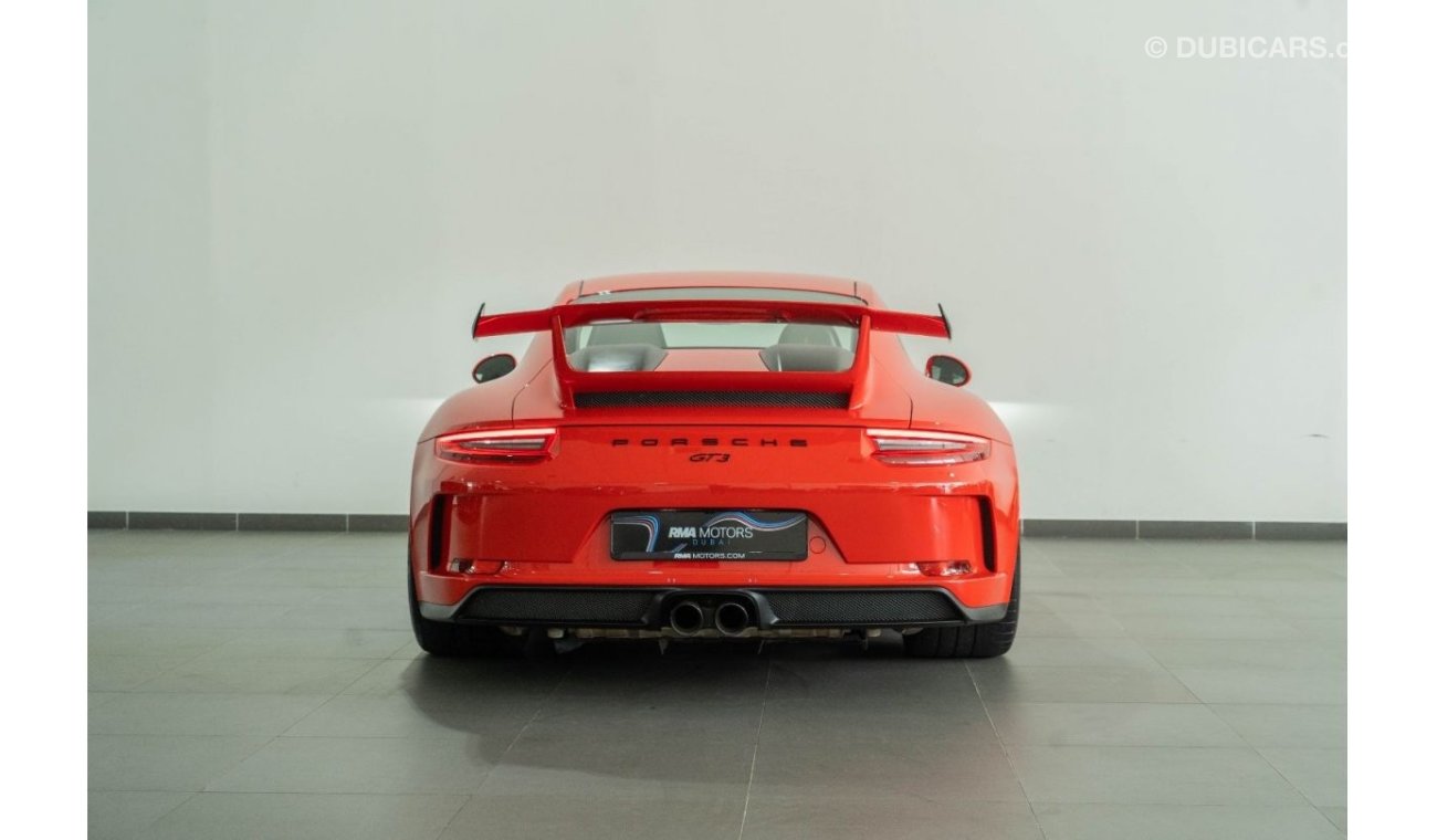 Porsche 911 GT3 2018 Porsche 911 GT3 / Sport Chrono Package Plus / Extended Porsche Warranty