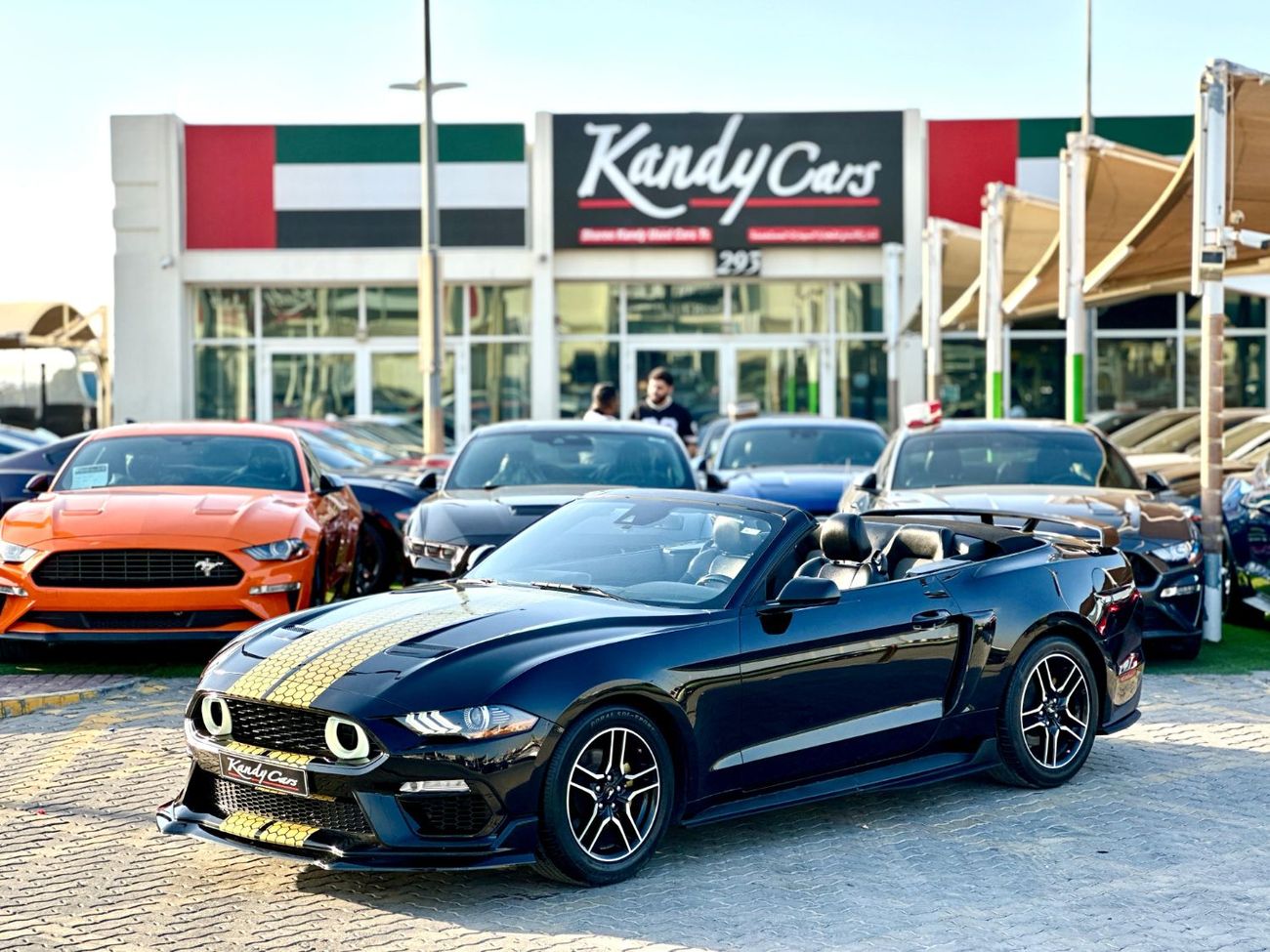 Ford Mustang Ecoboost Convertible | Monthly 1300/- | 0% DP | Fog Lights | # 19652