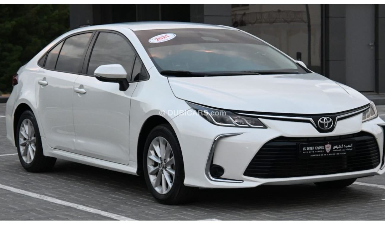 Toyota Corolla XLI Toyota Corolla 2021 (GCC ) very good condition without accident original paint 2.0