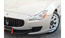 Maserati Quattroporte GTS  | 2,373 P.M (4 Years)⁣ | 0% Downpayment | Impeccable Condition!