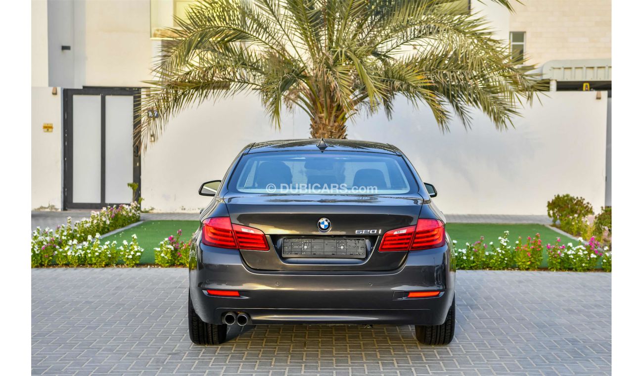 BMW 520i i Twin Turbo Luxury - Under Warranty! - AED 1,547 P.M - 0% D.P