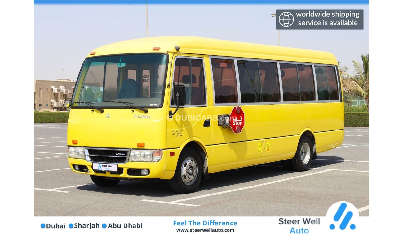 Mitsubishi Rosa | School Bus | 30 Seater | Excellent Condition | GCC Specs