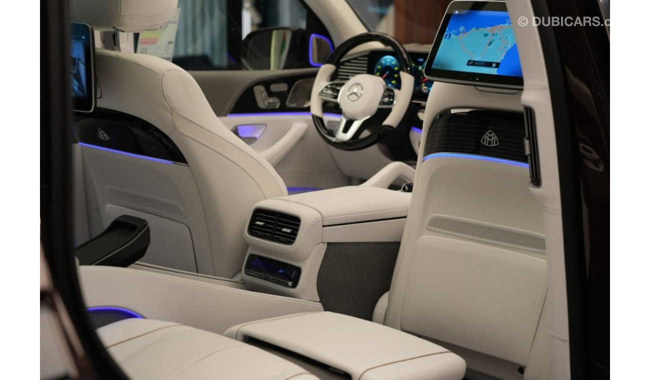 Mercedes-Benz GLS 600 GLS 600 ✔Crystal White Interior ✔Obsidian Black / Rubellite Red Exterior