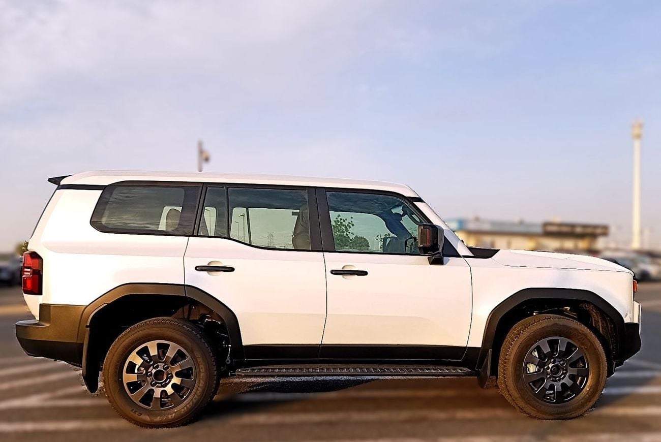 تويوتا برادو Toyota Land Cruseir Prado  2.8L  Diesel  Turbo 4*4 Full Option  7 Seats White Color 2026 Model