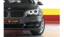 بي أم دبليو 520 BMW 520i 2015 GCC under Warranty with Flexible Down-Payment