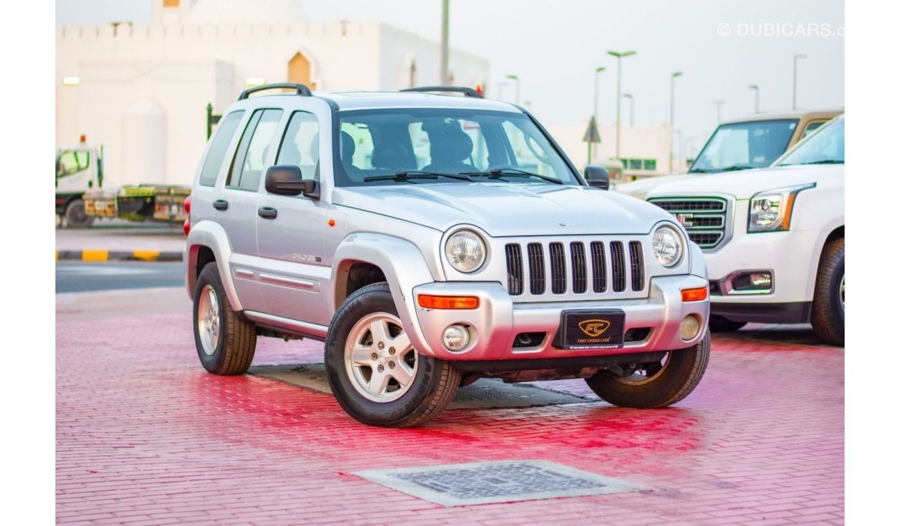 Jeep Cherokee 2003 | JEEP CHEROKEE | 4X4 OFF-ROAD ABILITY 3.7L V6 | GCC | VERY WELL-MAINTAINED | SPECTACULAR CONDI
