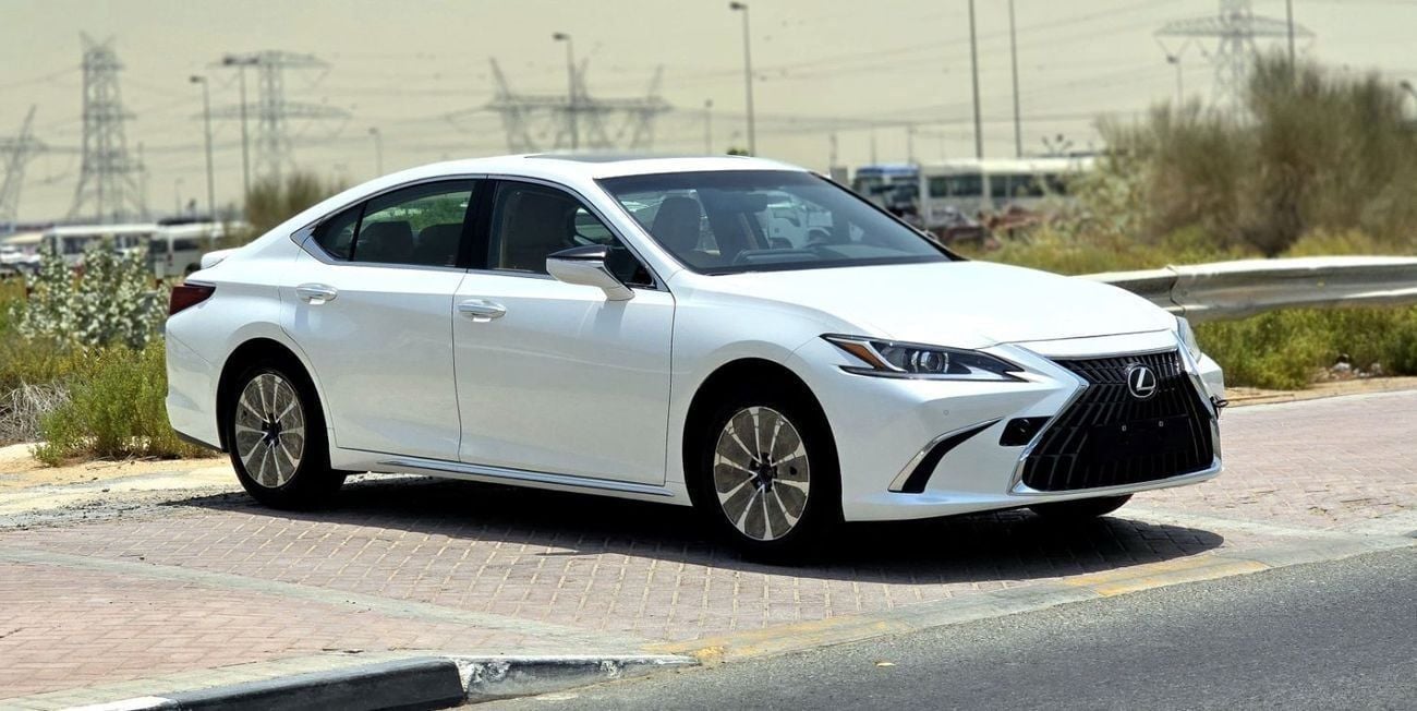 Lexus ES350 LEXUS ES350 - PRIME - 3.5L - 2025 MODEL - WHITE INSIDE TAN 