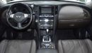 Infiniti QX70 EXCELLENT DEAL for our Infiniti QX70 ( 2015 Model ) in White Color GCC Specs