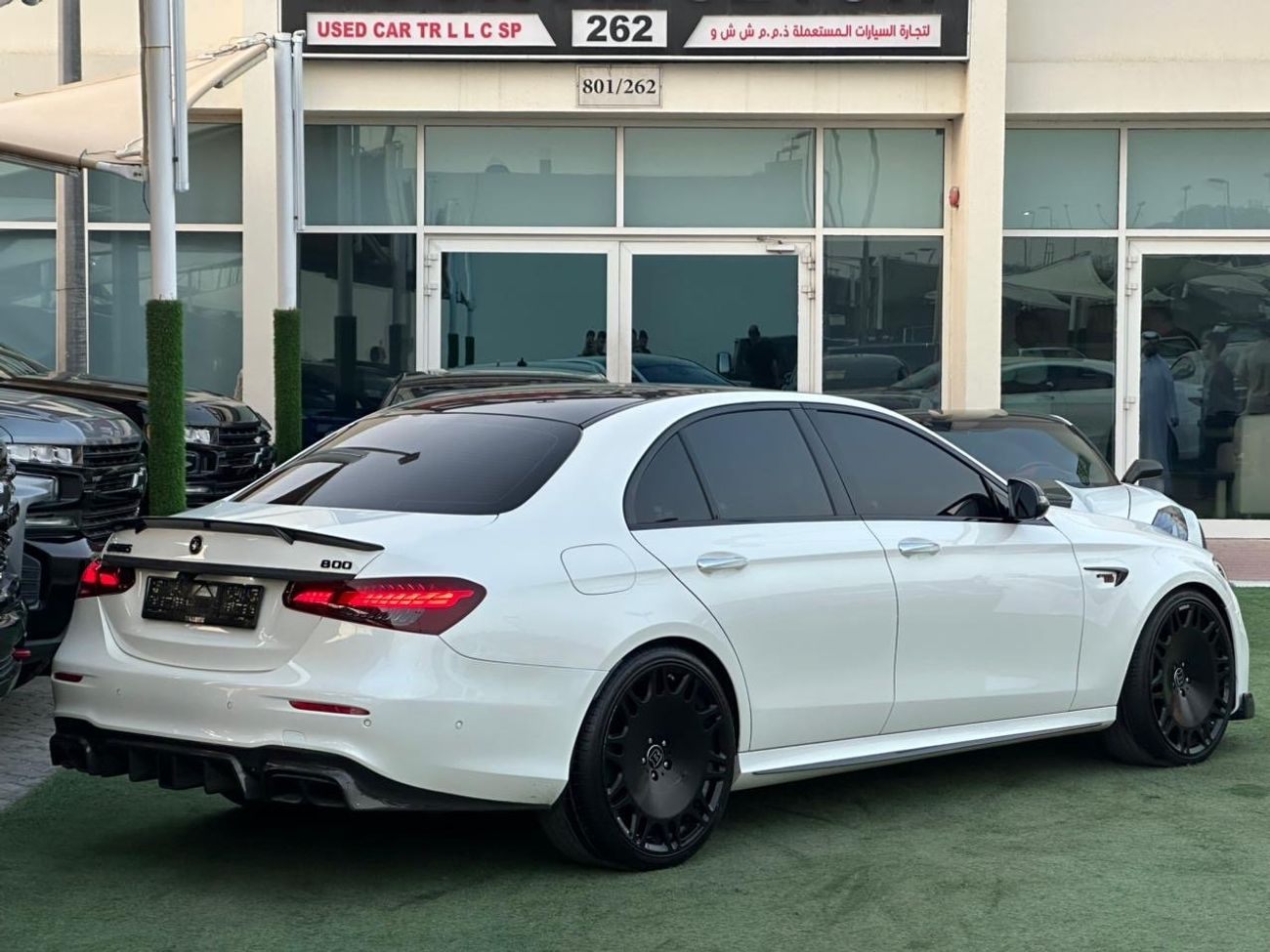 Mercedes-Benz E 63S ‏MERCEDES BENZ AMG E63s GCC 2021 ‏Bodykit (BRABUS) ‏Original paint  ‏Recaro Seats ‏Full Option Full 