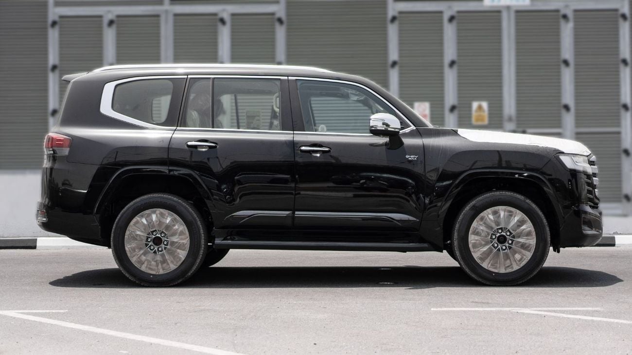 تويوتا لاند كروزر 2025 Toyota Land Cruiser VXR 3.5L AT Hybrid (Black)
