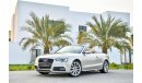 Audi A5 S-Line Cabriolet- Excellent Condition! - AED 1,155 PM - 0% DP