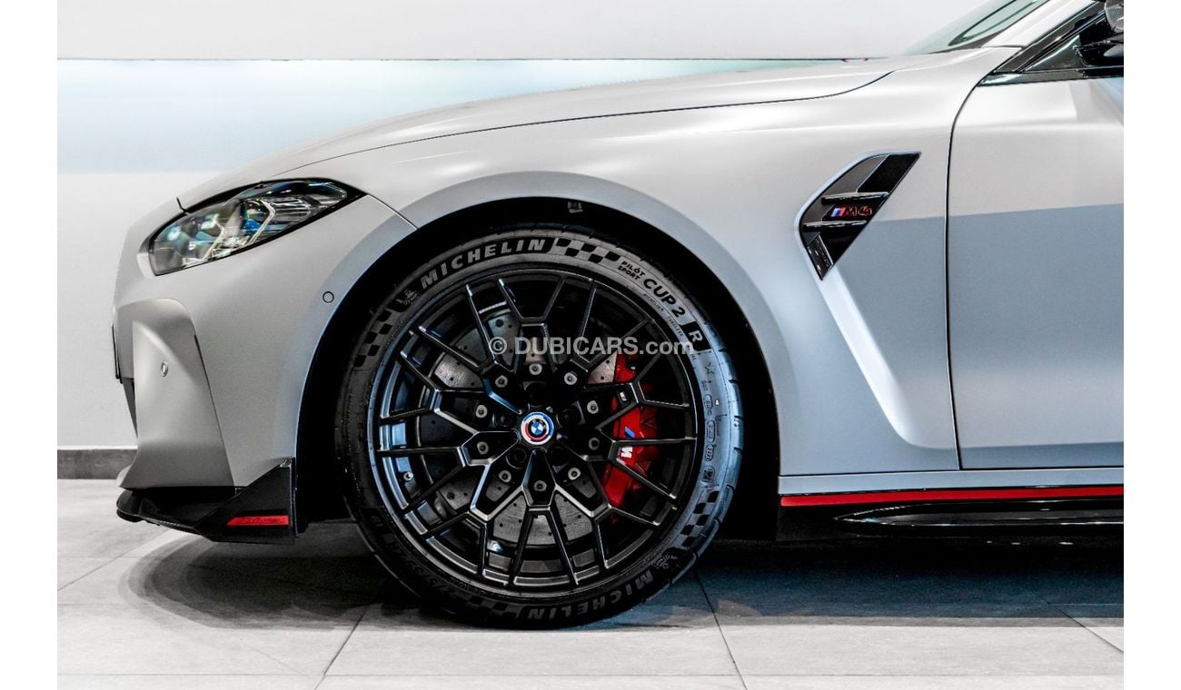 بي أم دبليو M4 2023 BMW M4 CSL, 2027 BMW Warranty + Service Contract, As New Condition, GCC