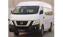 Nissan Urvan Panel Van High Roof Nissan Urvan 2018 High Roof, GCC, in excellent condition
