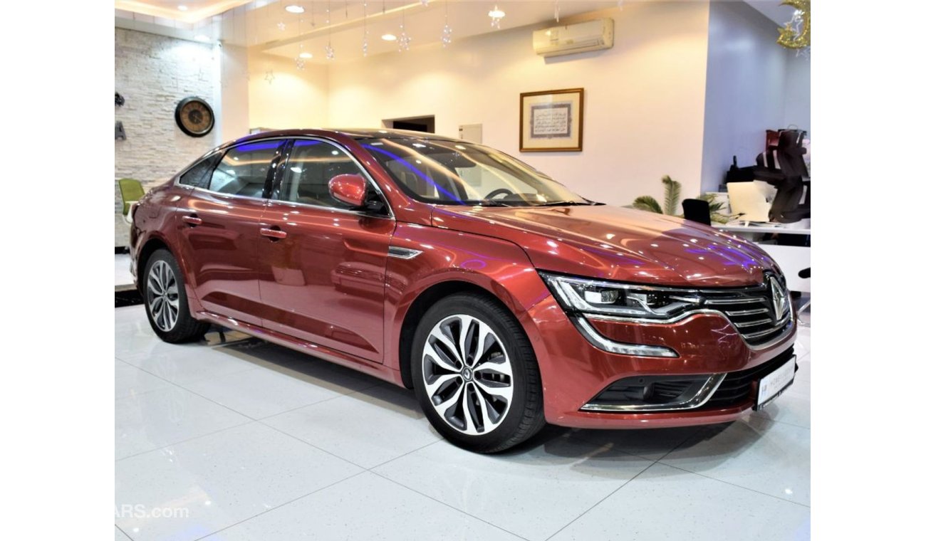 رينو تاليسمان UNDER WARRANTY!! ORIGINAL PAINT ( صبغ وكاله ) Renault Talisman 2018 Model! GCC Specs FULL SERVICE HI