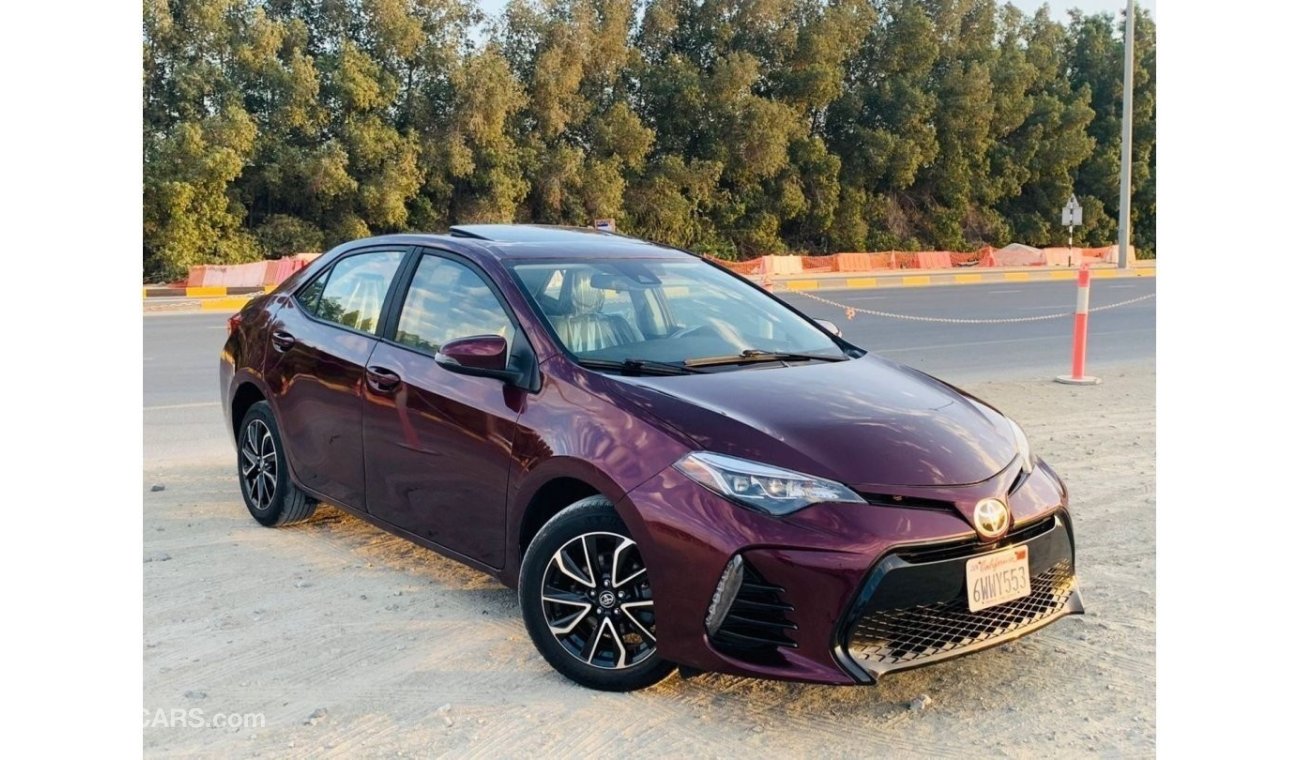 تويوتا كورولا FULL OPTION 2019 SUNROOF, PUSH START, ALLOY WHEELS WITH LEATHER SEATS