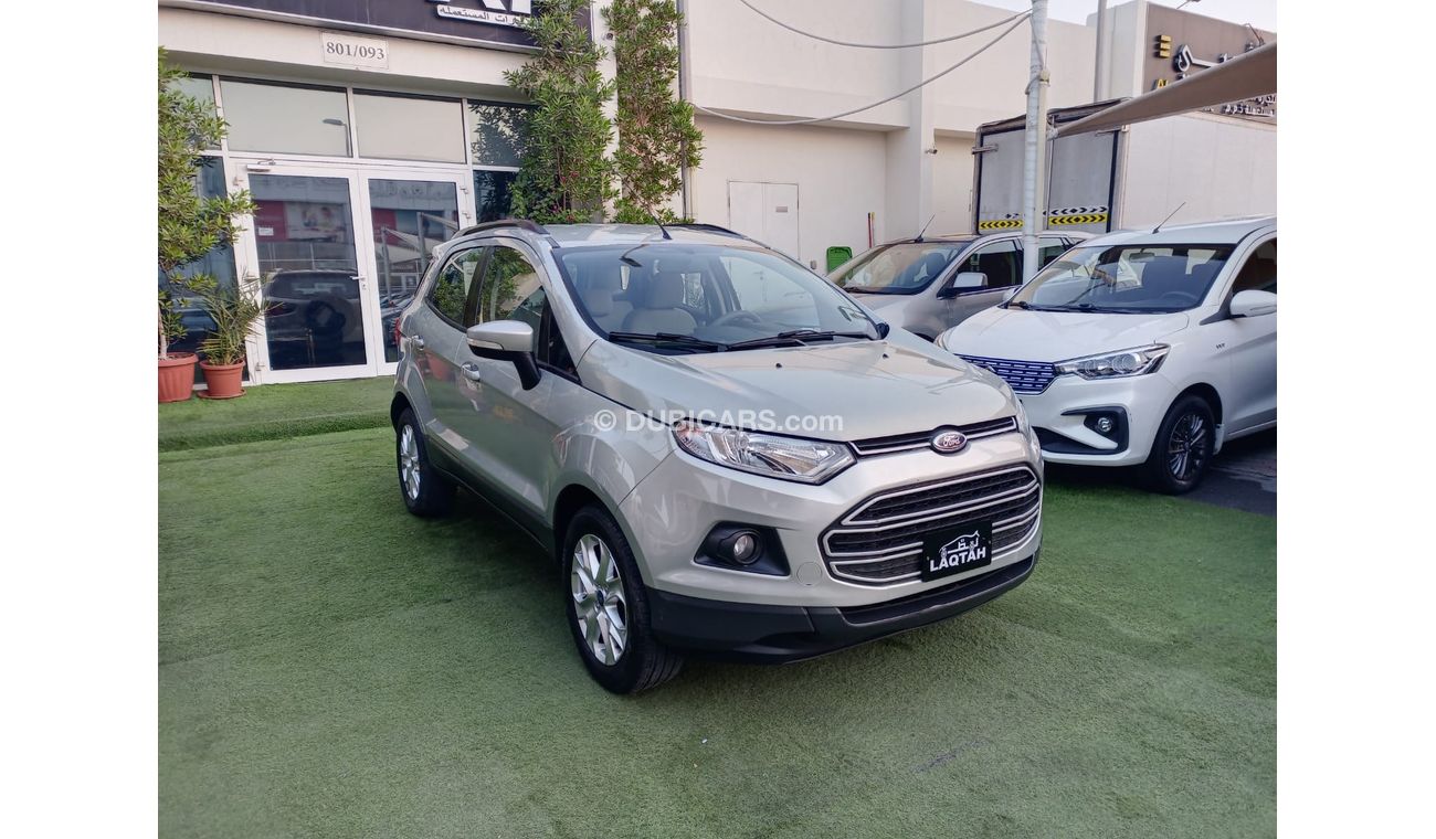 Ford EcoSport 2015 Gulf model, cruise control, rear wing, alloy wheels, fog lights sensors, in excellent condition