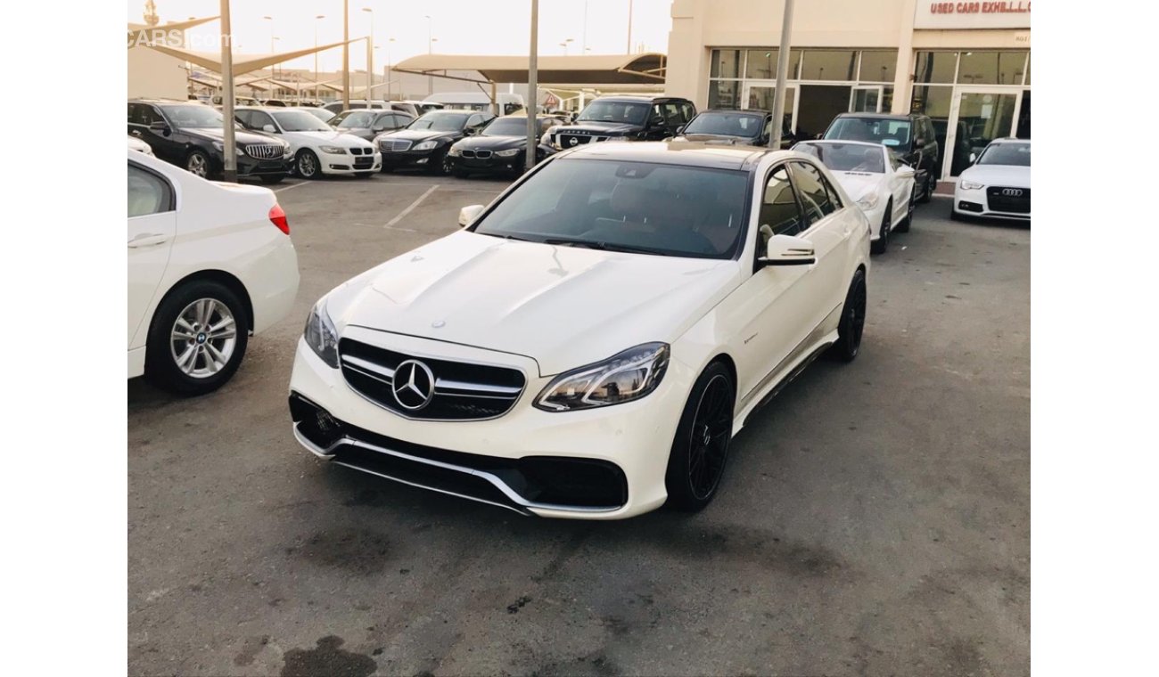 مرسيدس بنز E 350 مرسيدس E350 كت 63 موديل 2012  محول 2016  خليجي السياره فل اوبشن بانوراما شاشه وجلد وكاميرا خلفيه