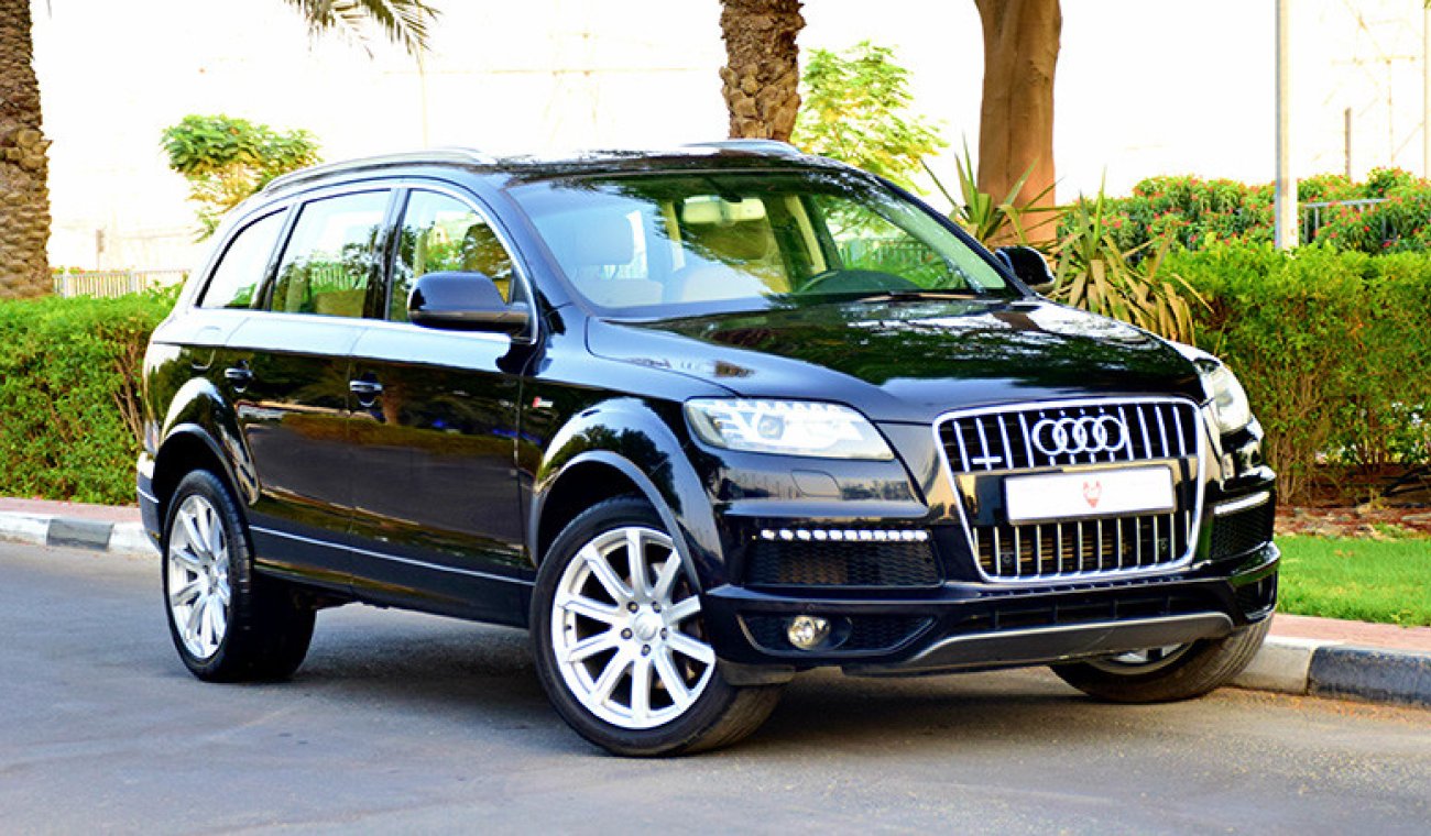 أودي Q7 SLINE SUPERCHARGED