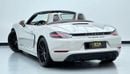 بورش بوكستر 718 2023 Porsche 718 Boxster GTS 4.0 Cabriolet, April/2027 Porsche Warranty, Porsche Full Service Histor