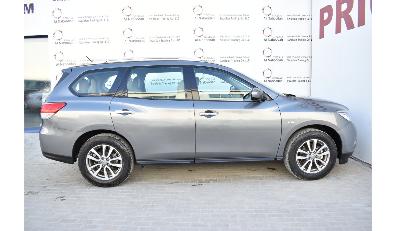 نيسان باثفايندر 3.5L S AWD 2016 GCC SPECS DEALER WARRANTY