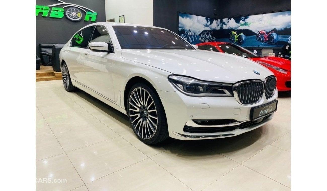 BMW 750Li BMW 750LI XDRIVE 2016 GCC CAR FULL SERVICE HISTORY FOR 155K AED WITH FREE SERVICE CONTRACT TILL 2023