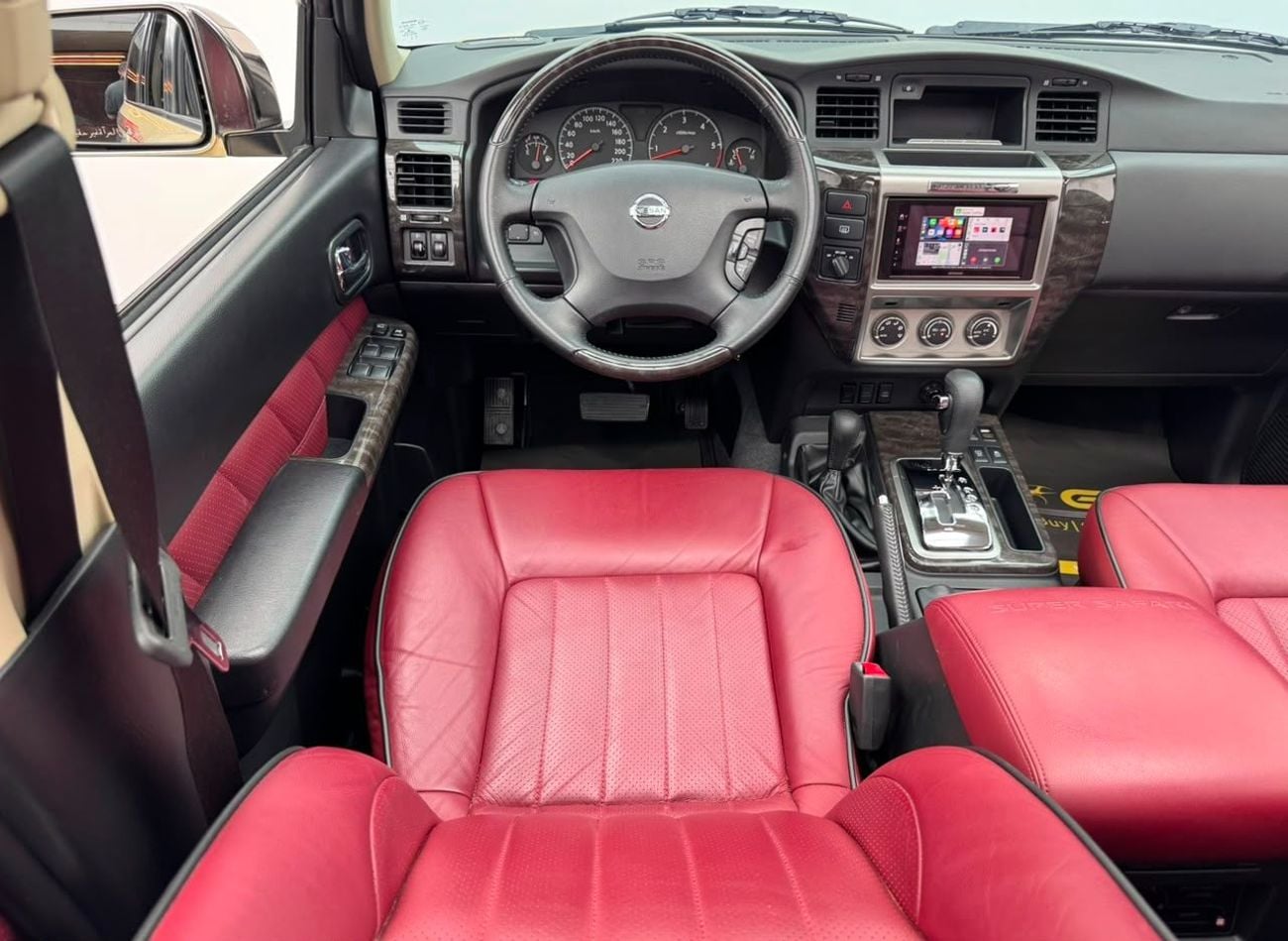 Nissan Patrol 2024 Nissan Patrol Super Safari 4800 VTC, 24/06/2029 Nissan Warranty, Nissan Service History, GCC