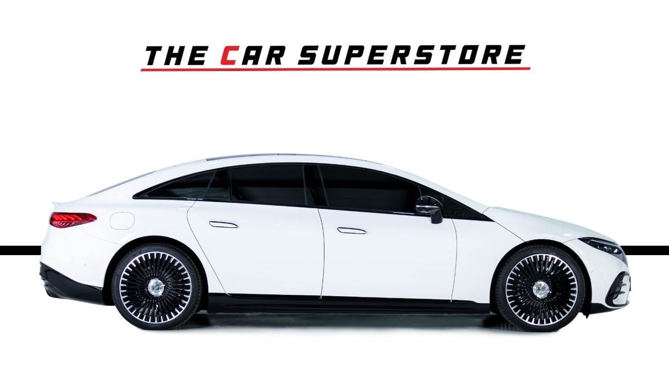 Mercedes Benz EQS 450 PLUS-GCC-Gragash Warranty-High Specifications-Night Package-22Inch AMG Rims
