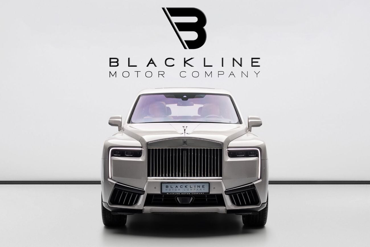Rolls Royce Cullinan STD BUY NOW, PAY 2027 | THE BLACKLINE STANDARD | 2028 Rolls Royce Warranty + Service Contract