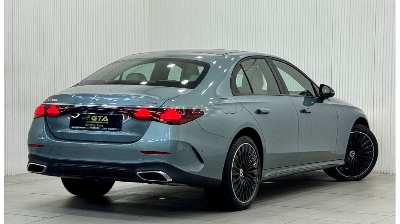 مرسيدس بنز E300 2024 Mercedes Benz E300 AMG, May 2029 Mercedes Warranty, Fully Loaded, Very Low Kms, GCC