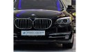 BMW 740Li ORIGINAL PAINT ( صبغ وكاله ) ONLY 63,000 KM! BMW 740Li ( 750 Badge ) 2013 Model!! GCC