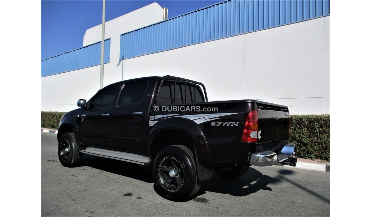 تويوتا هيلوكس تويوتا هايلكس 2007 فورويل استخدام شخصي صبغ وكاله بدون حوادث