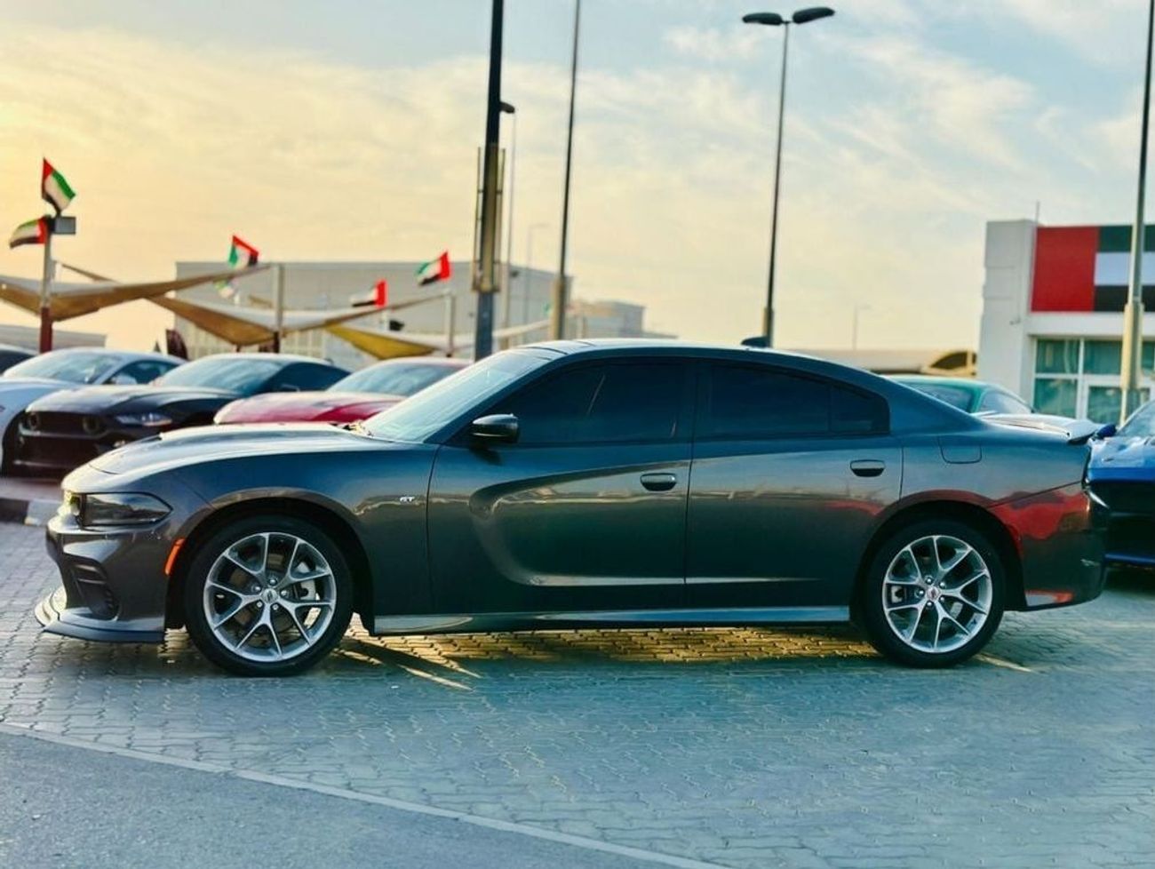 دودج تشارجر GT 3.6L | Monthly AED 1220/- | 0% DP | Super Track Pak | Touch Screen | Cruise Control | # 61420