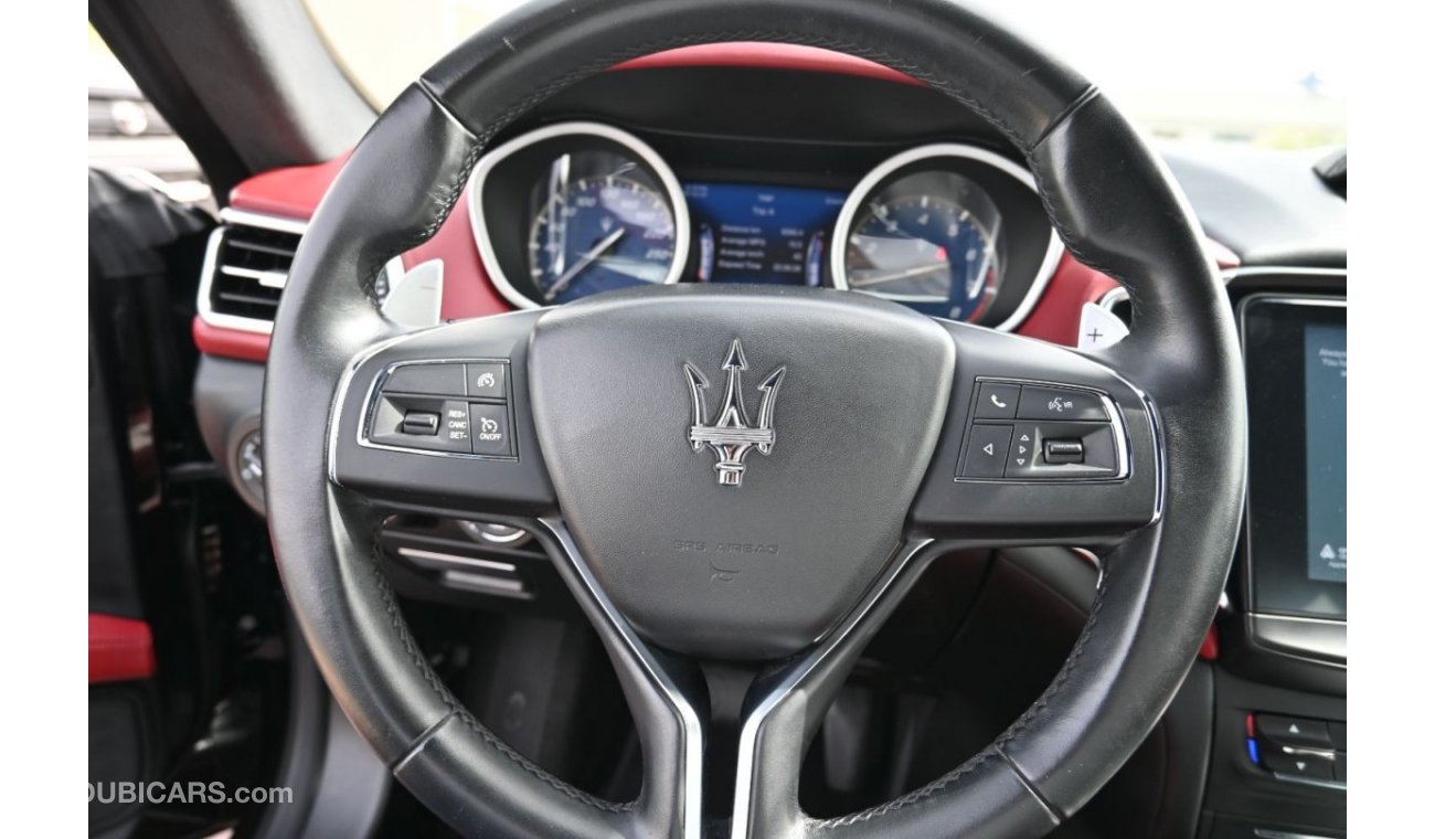 مازيراتي جيبلي Maserati Ghibli 3.0L Petrol, Sedan, FWD, 4Doors Features: Cruise Control, Sunroof, Front Electric Se