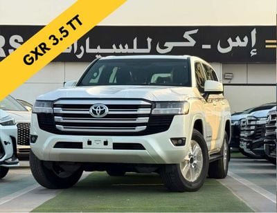 تويوتا لاند كروزر GXR TWIN TURBO || 3.5L PETROL V6 | DRIVER PWR SEAT | SUNROOF | COOL BOX (CODE # GXR3B)