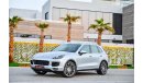 Porsche Cayenne S | 2,918 P.M | 0% Downpayment | Exceptional Condition!